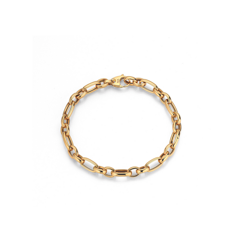 Two Piece Akoya Pearl and Gold Necklace and Bracelets