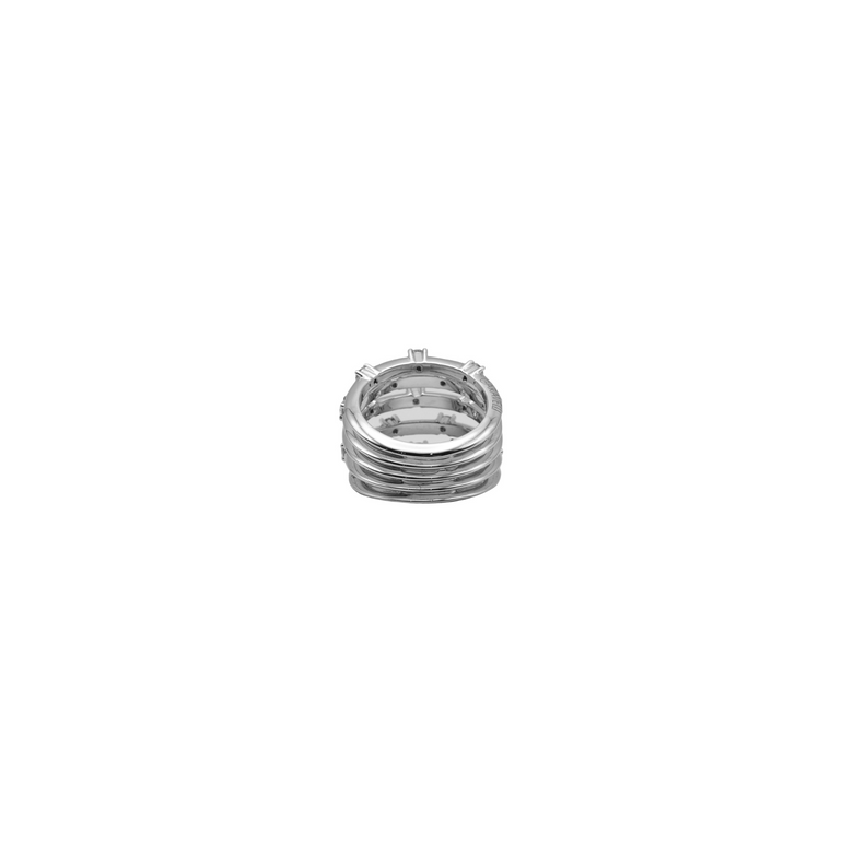 Multi-Row Ring with Diamonds