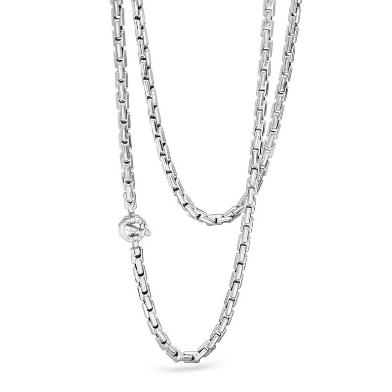 Gold Necklace with Diamond