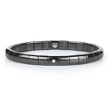 Pura Black Ceramic and Diamond Bracelet - Danielle B.