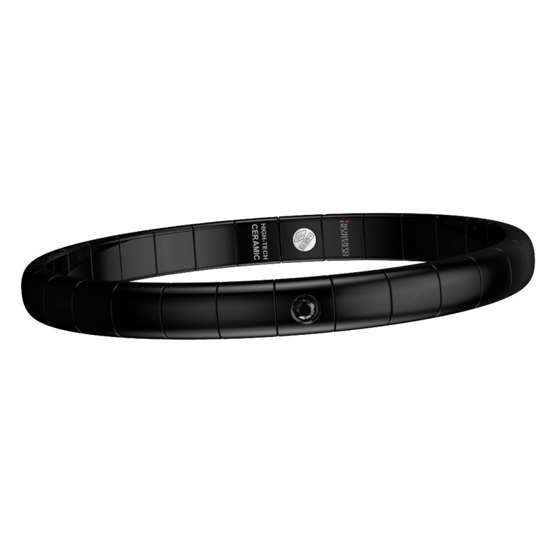 Pura Black Ceramic and Black Diamond Bracelet - Danielle B.