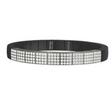 Scacco Black Ceramic and Diamond Bracelet
