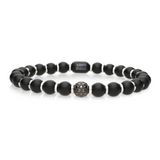 Sfera Black Ceramic and Black Diamond Bracelet