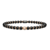 Sfera Small Black Ceramic and Diamond Bracelet