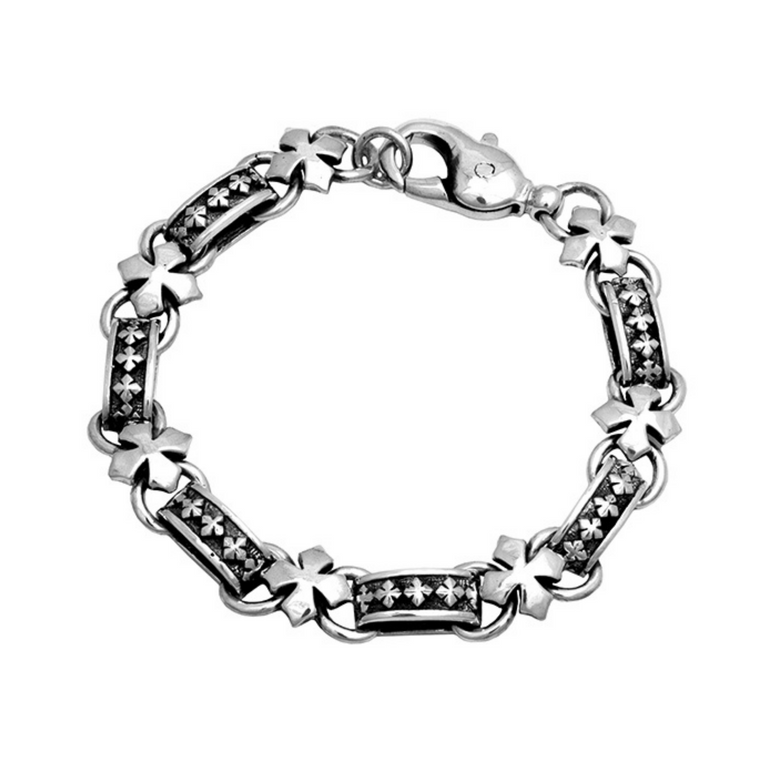 MB Cross Light Link Bracelet - Danielle B.