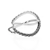 Rose X Cross Cuff