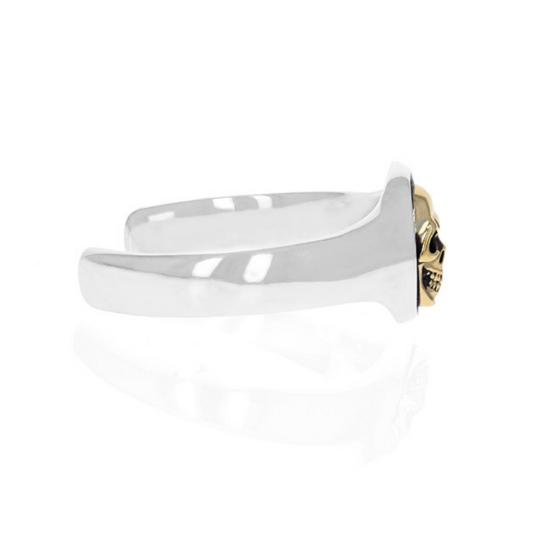 New Classics Skull Cuff with Gold Alloy - Danielle B.