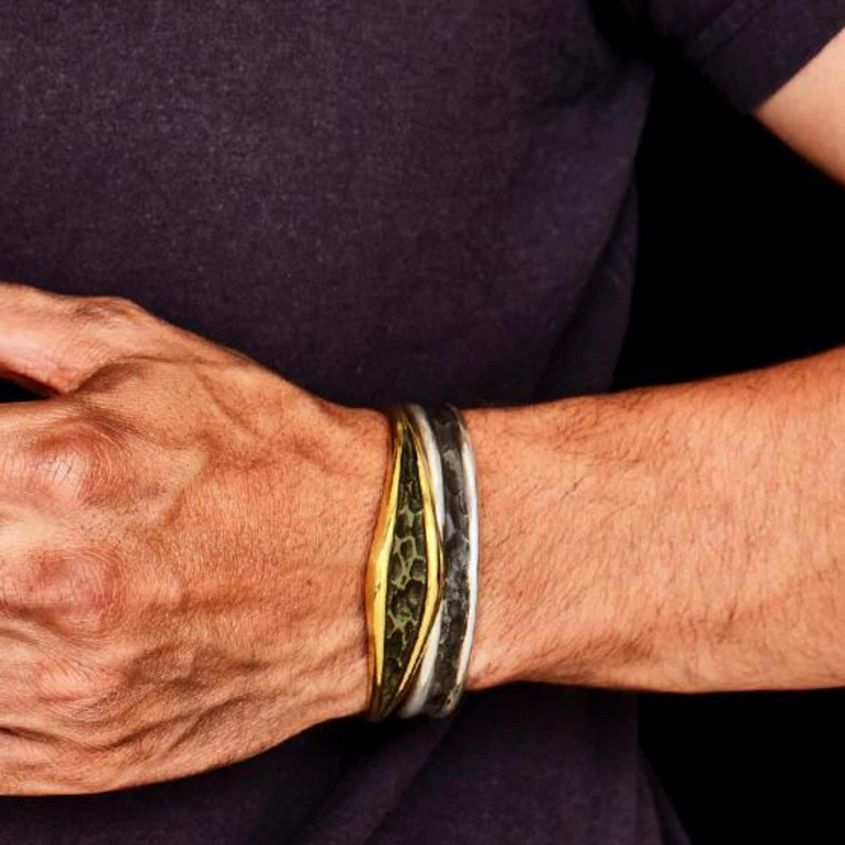Hammered Armor Cuff - Danielle B.
