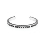Coin Edge Cuff with Stars