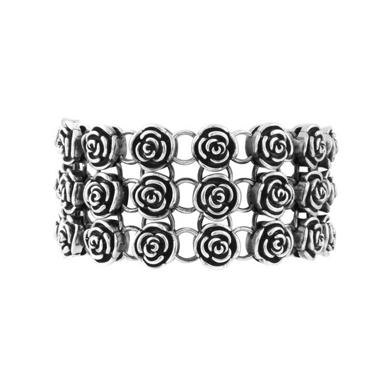 Rose Chain Mail Bracelet - Danielle B.
