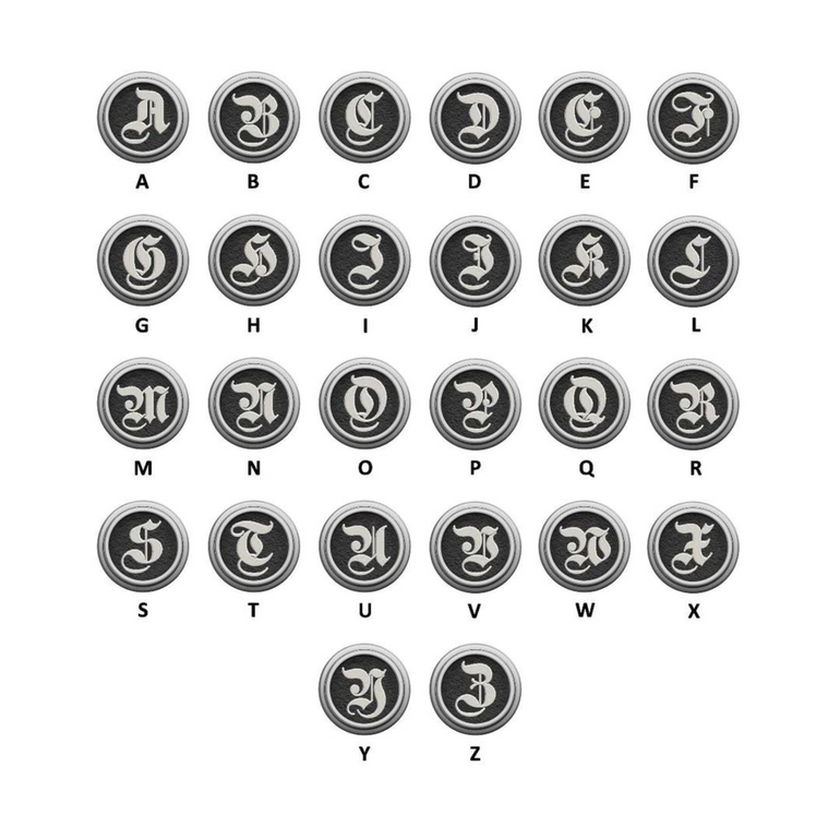 Onyx Bracelet with Personalized Silver Letter Charm