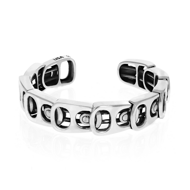 Overlayed Pop Top Cuff