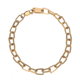 18kt Gold Pop Top Cut Out Bracelet