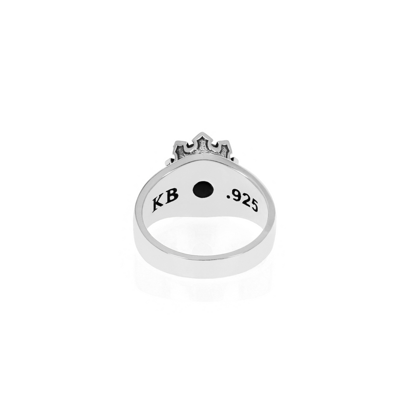 Crowned Garnet Ring - Danielle B.