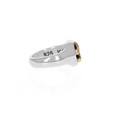 Fleur De Lis Ring with Gold Alloy