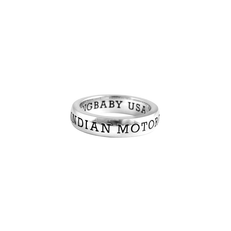 Indian Logo Stackable Band