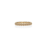 10kt Gold Super Micro Rose Infinity Ring