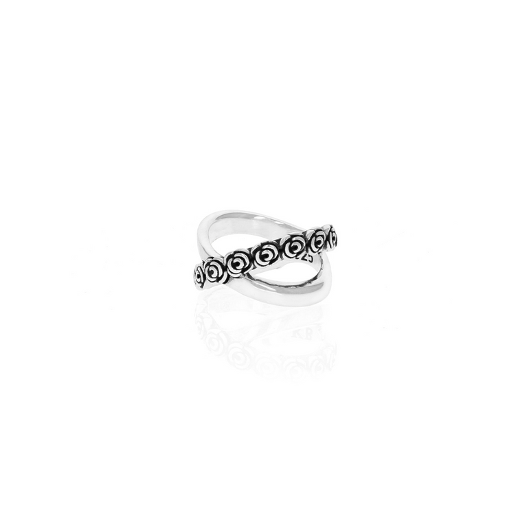 Rose X Cross Ring - Danielle B.