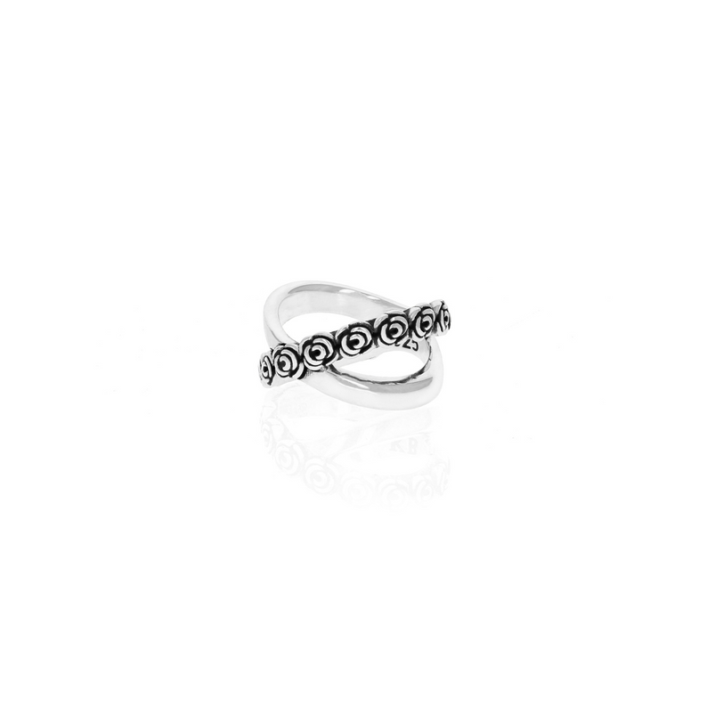 Rose X Cross Ring - Danielle B.