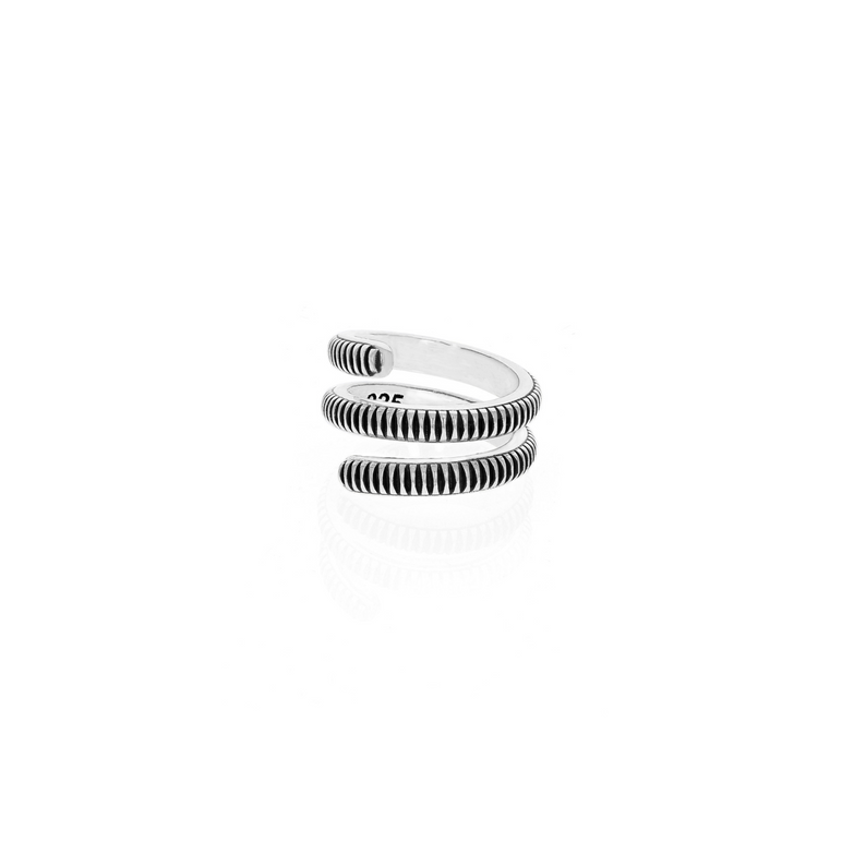 Spiral Coin Edge Ring - Danielle B.