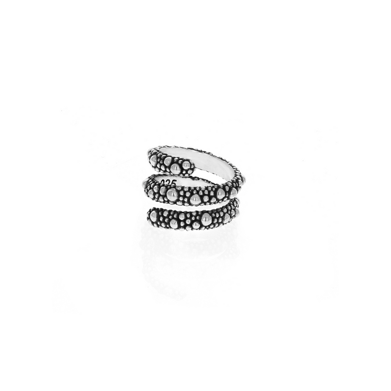 Spiral Stingray Ring