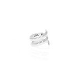 Spiral Silver Ring