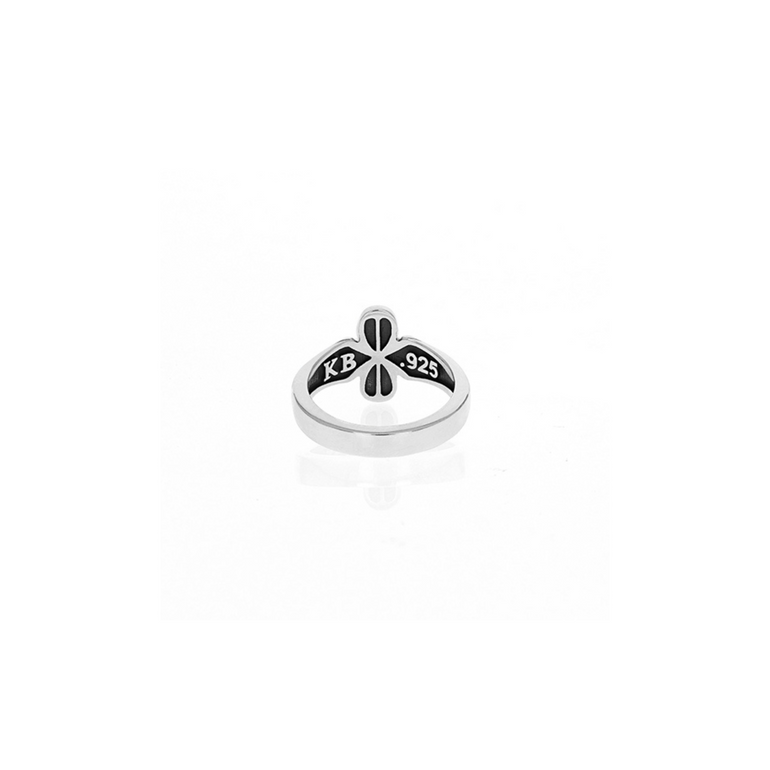 Small Double Skull Ring