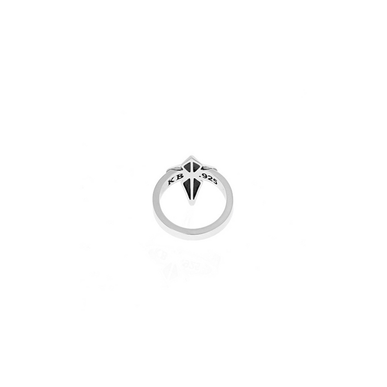 Pointed MB Cross Ring - Danielle B.
