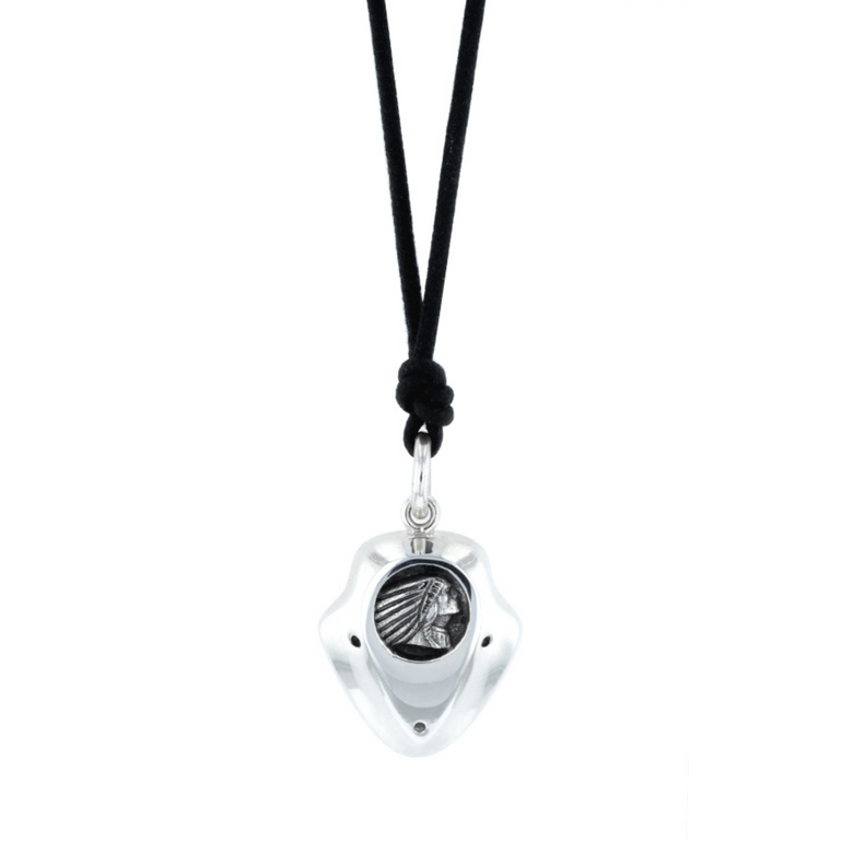 Indian Headdress Motor Cover Pendant
