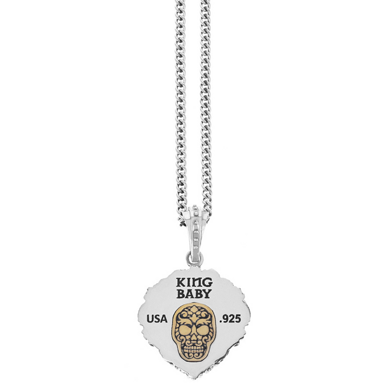 Lion Pendant with Gold Alloy Skull - Danielle B.