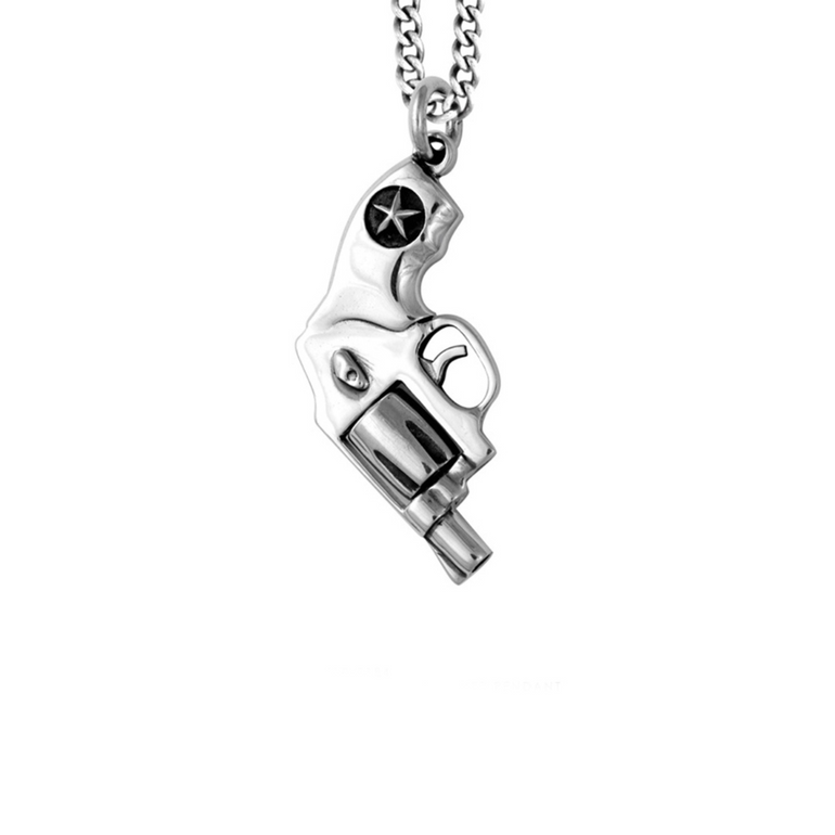 Small Revolver Pendant - Danielle B.