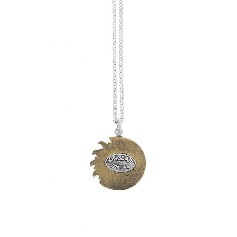 Skull Sun and Moon Pendant