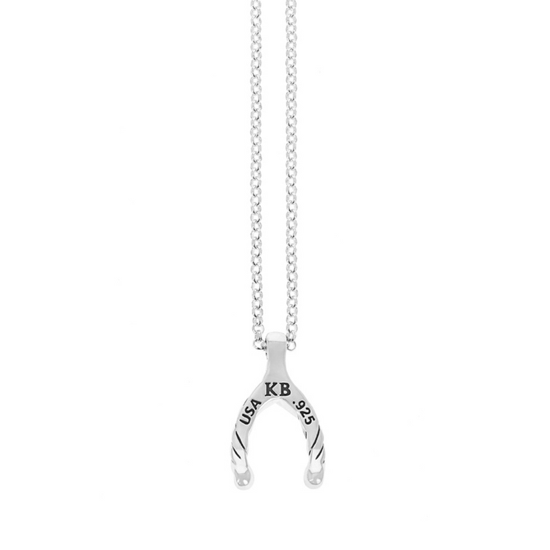 Lucky Wishbone Pendant
