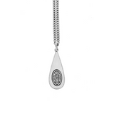 Indian Script Logo Coin Edge Pendant
