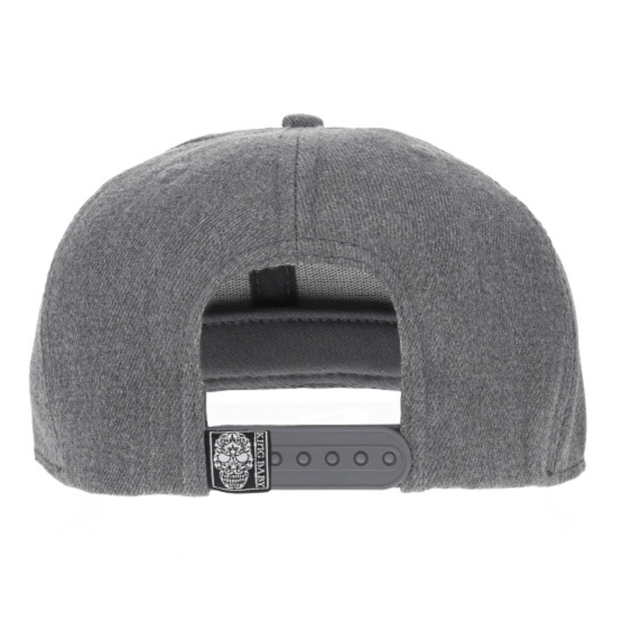 King Baby Grey Baroque Skull Hat