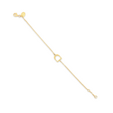 Staffe 18kt Yellow Gold Bracelet with Diamonds