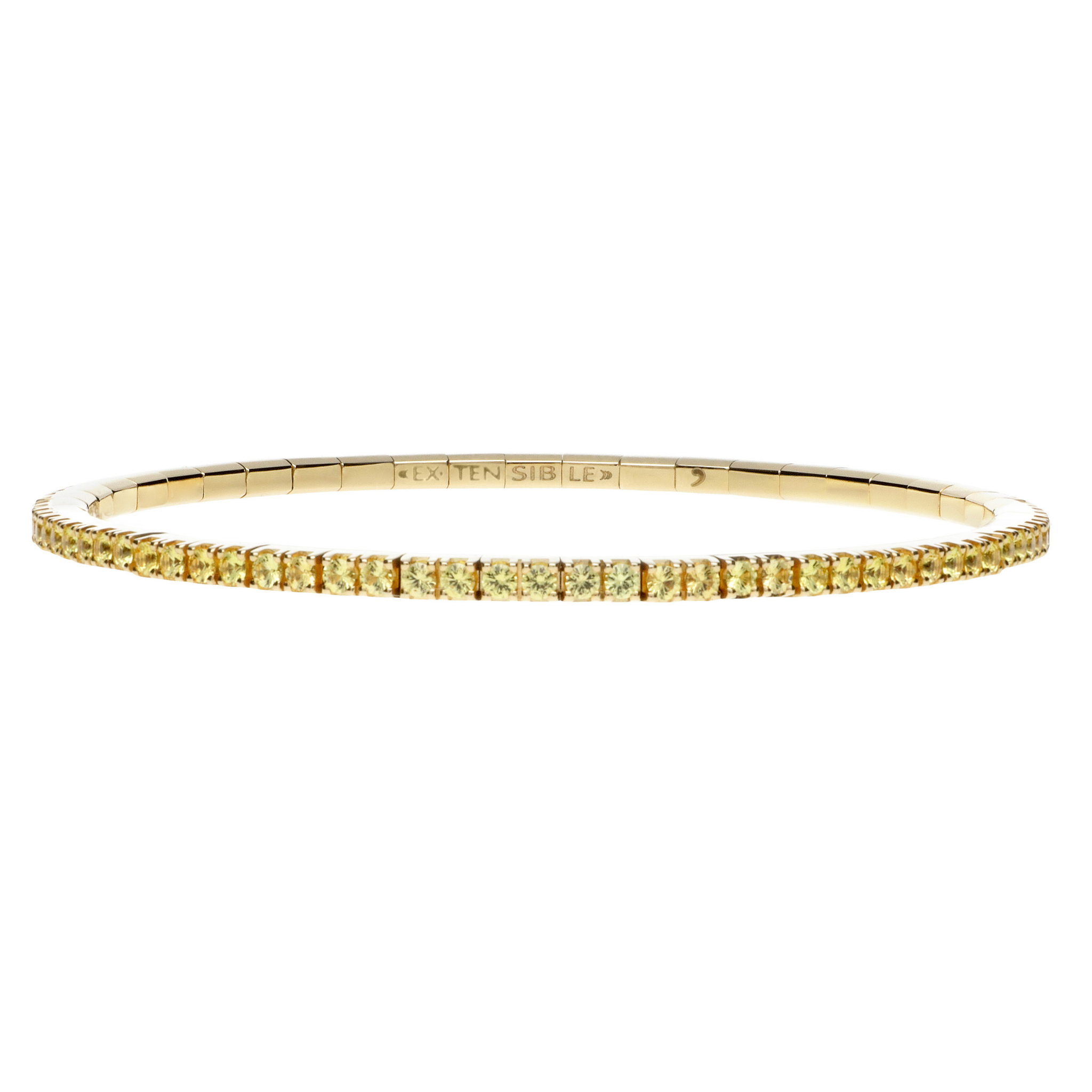 Yellow Gold Orange Sapphire Bracelet – Meira T Boutique