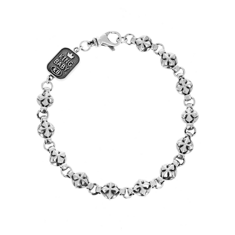 Round MB Cross Bracelet