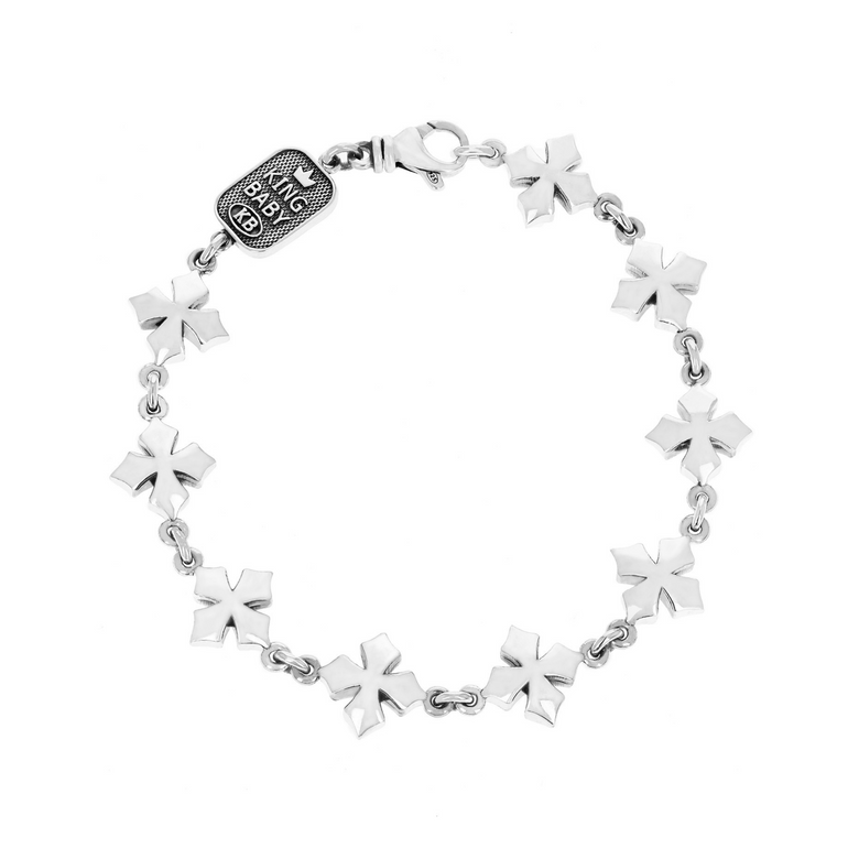 Large MB Cross Chain Bracelet - Danielle B.