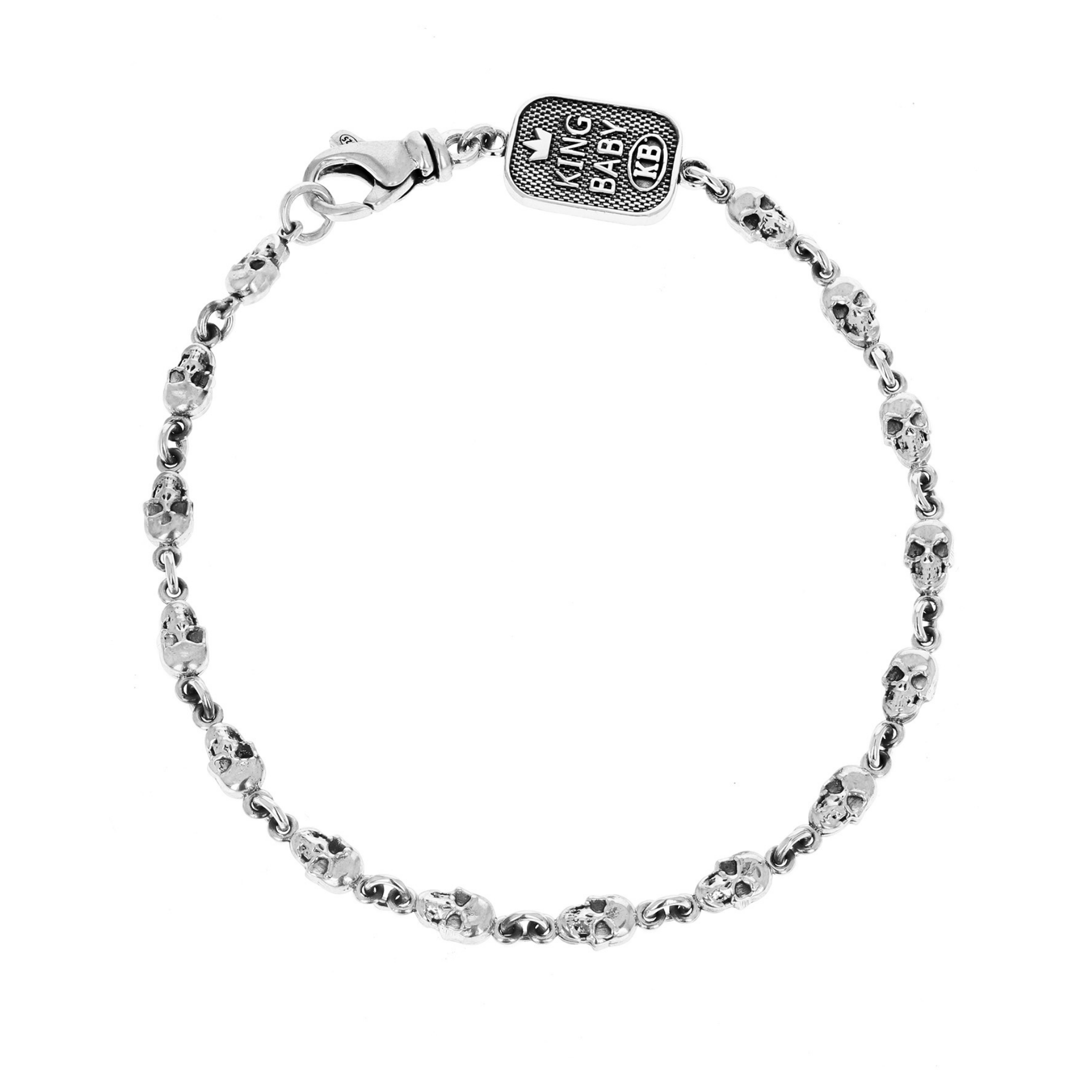 King baby skull bracelet sales