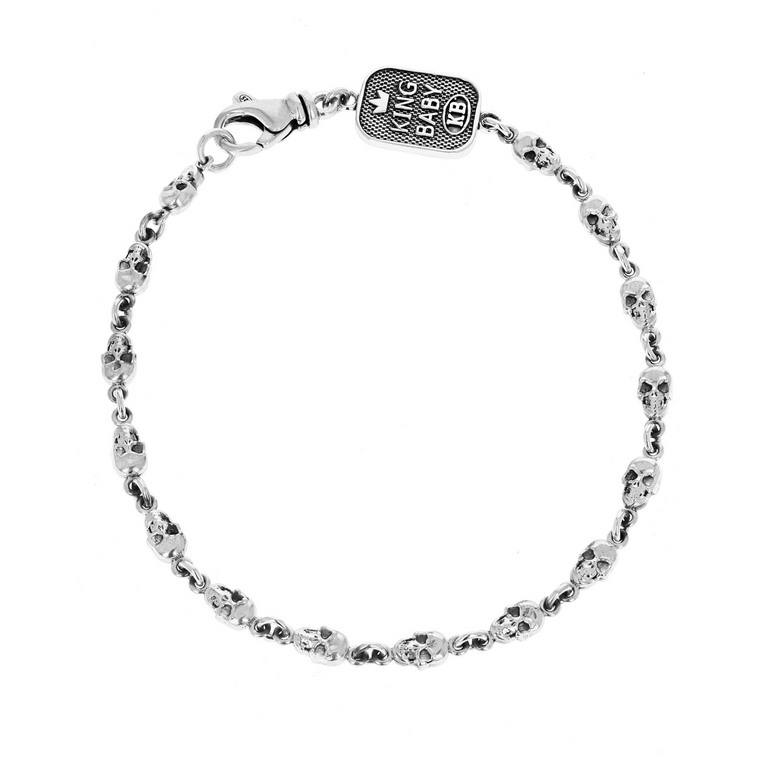 Small Skull Chain Bracelet - Danielle B.