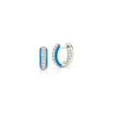 Enamel Diamond Earrings - Danielle B.
