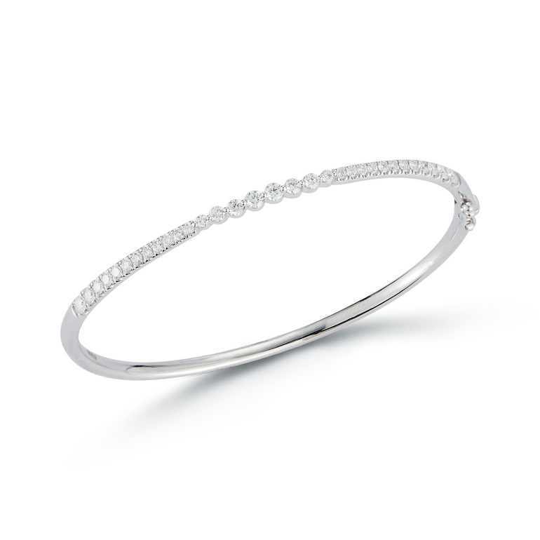Graduated Diamond Bangle - Danielle B.