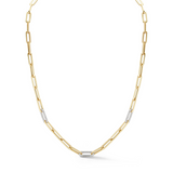 Paperclip Diamond Necklace - Danielle B.