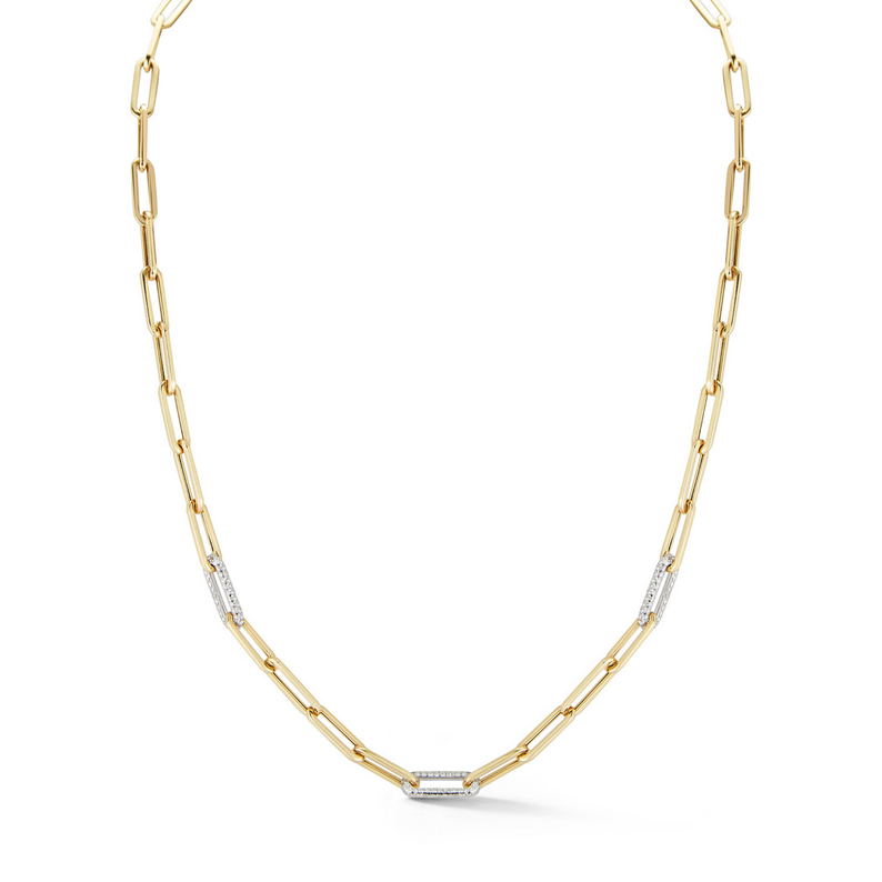 Paperclip Diamond Necklace - Danielle B.