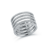 Five Row Diamond Ring - Danielle B.