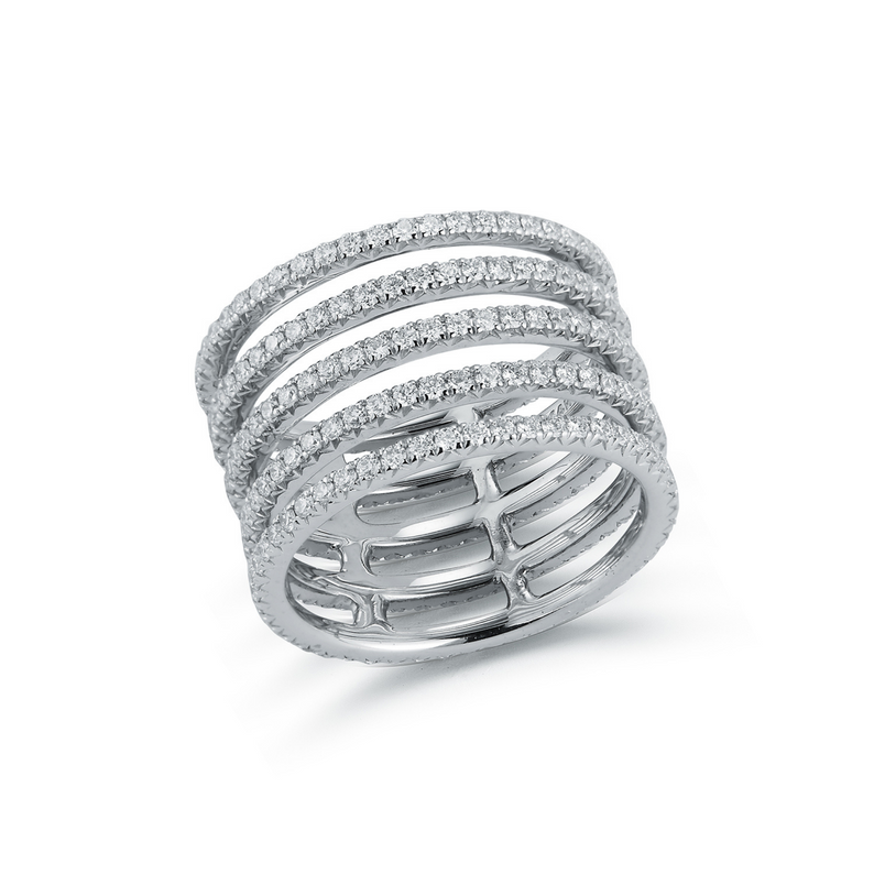 Five Row Diamond Ring - Danielle B.