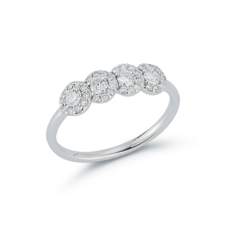 Halo Diamond Ring - Danielle B.