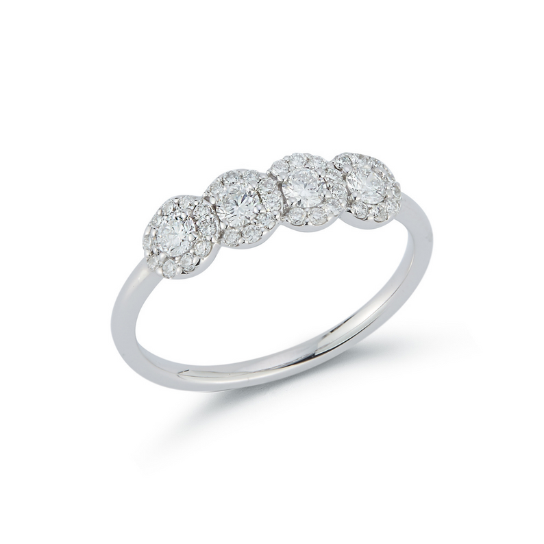 Halo Diamond Ring - Danielle B.