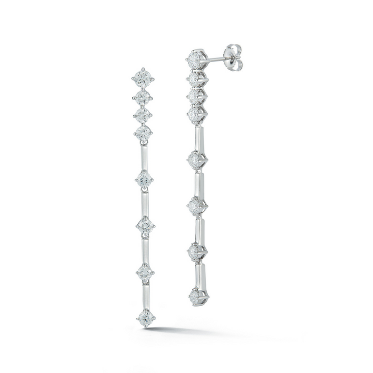 Diamond Drop Earrings - Danielle B.